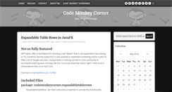Desktop Screenshot of codemonkeycorner.com